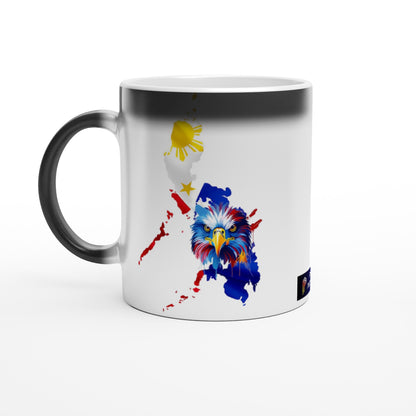 Philippine Islands with Agila on 11oz Ceramic Magic Mug