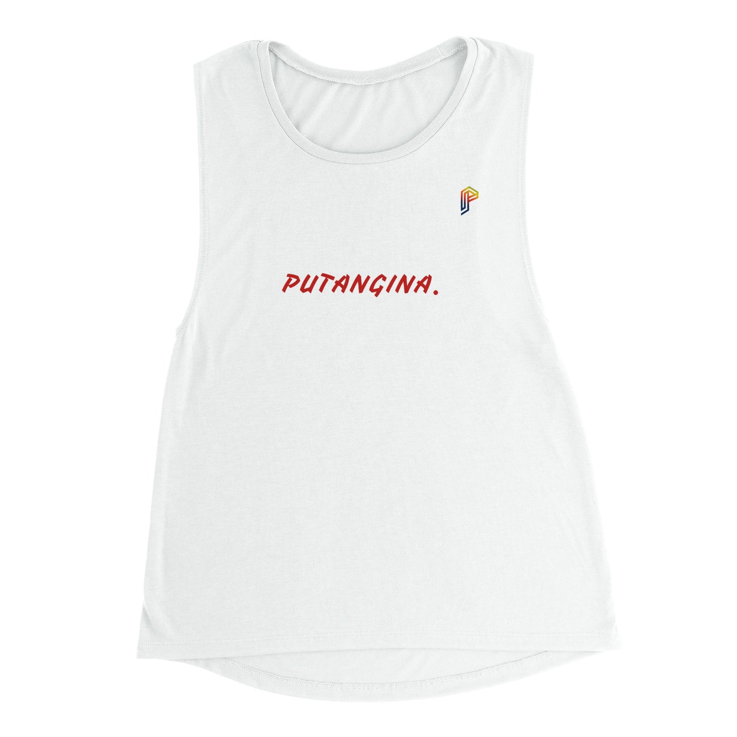 PUTANGINA. on Women's Muscle Tank Top