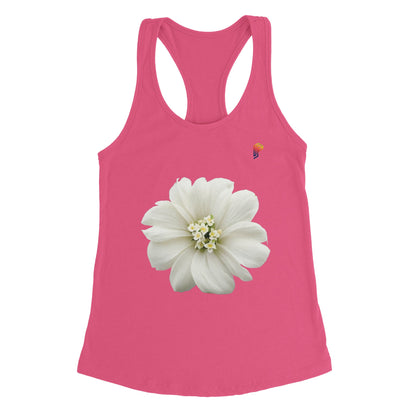 Philippine Sampaguita on Women's Ideal Racerback Tank