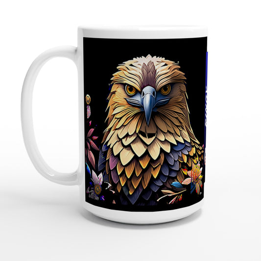 Philippine Agila on White 15oz Ceramic Mug