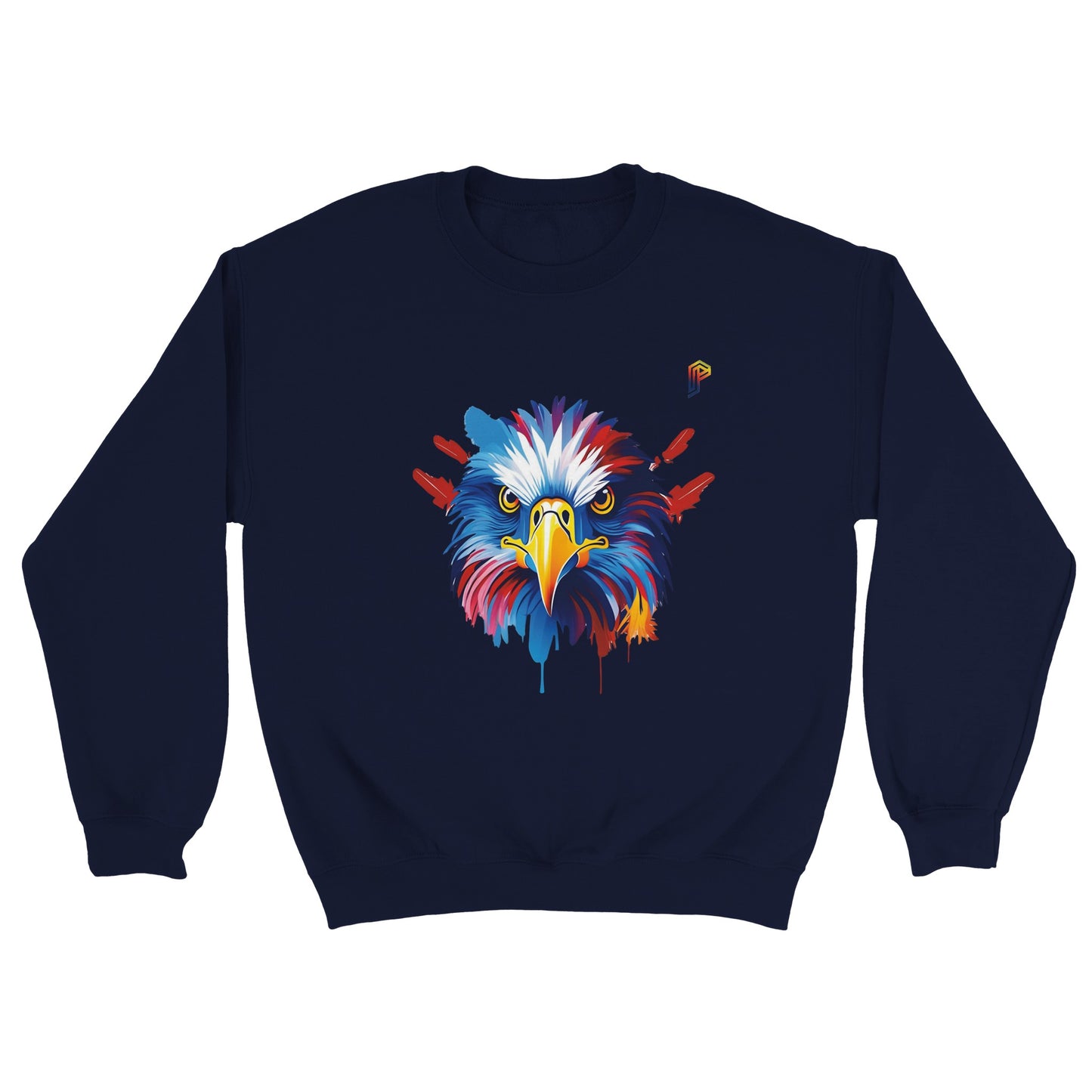 Philippine Agila Colorful on Women's Crewneck Sweatshirt