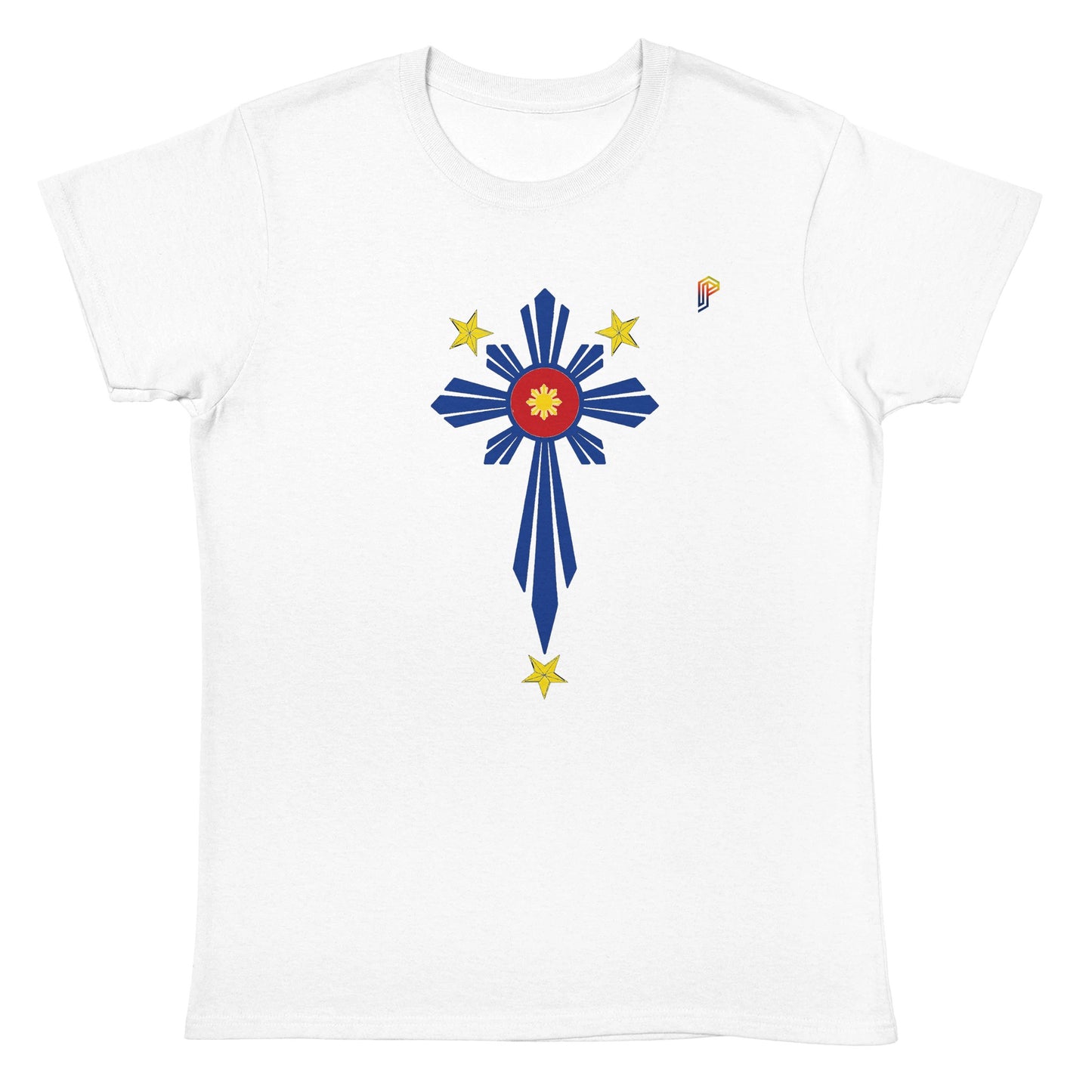 Philippine Cross on Women's Performance Crewneck T-Shirt