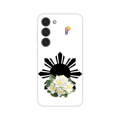 Philippine Sun and Sampaguita Flexi Case for Samsung S20 S21 S22 S23 Series