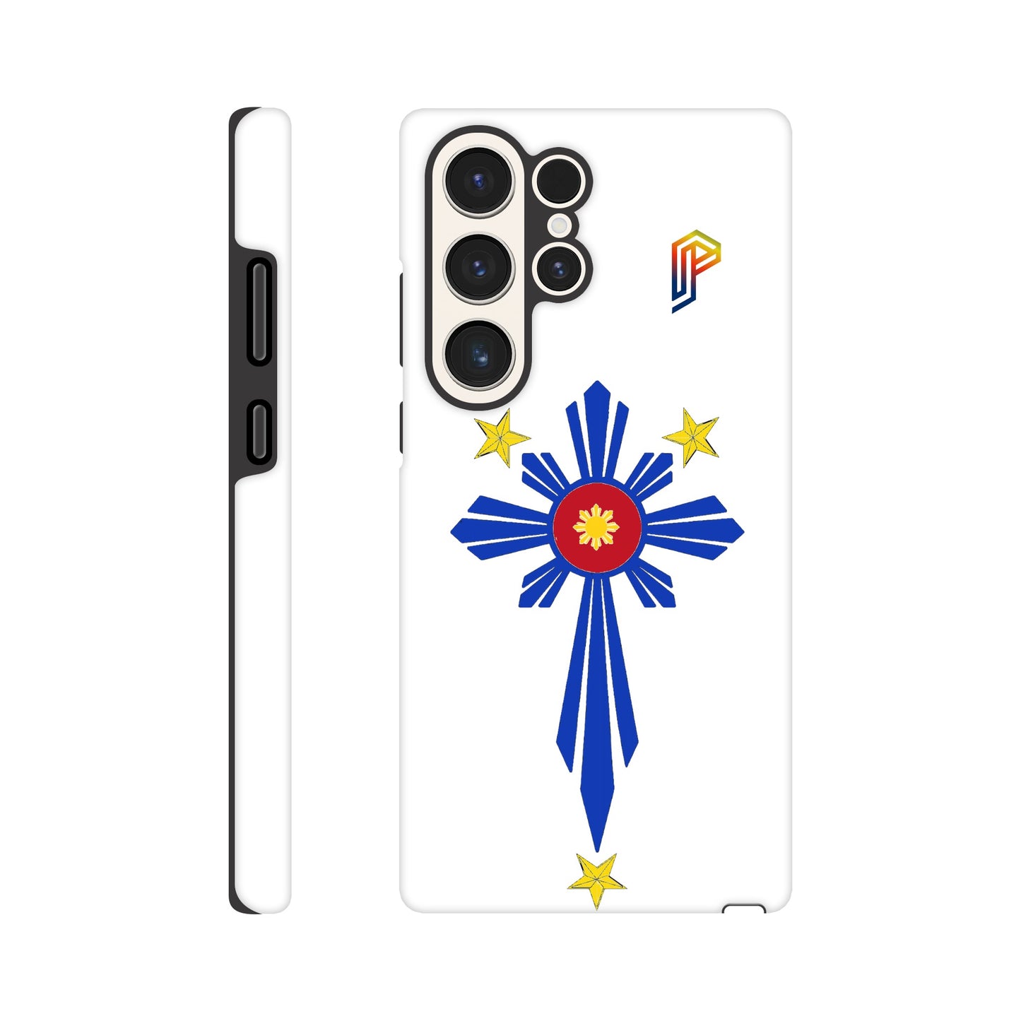 Philippine Cross on Samsung Tough Case for Samsung S20 S21 S22 S23 Series