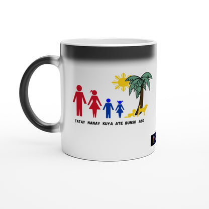 Philippine Family on 11oz Ceramic Magic Mug