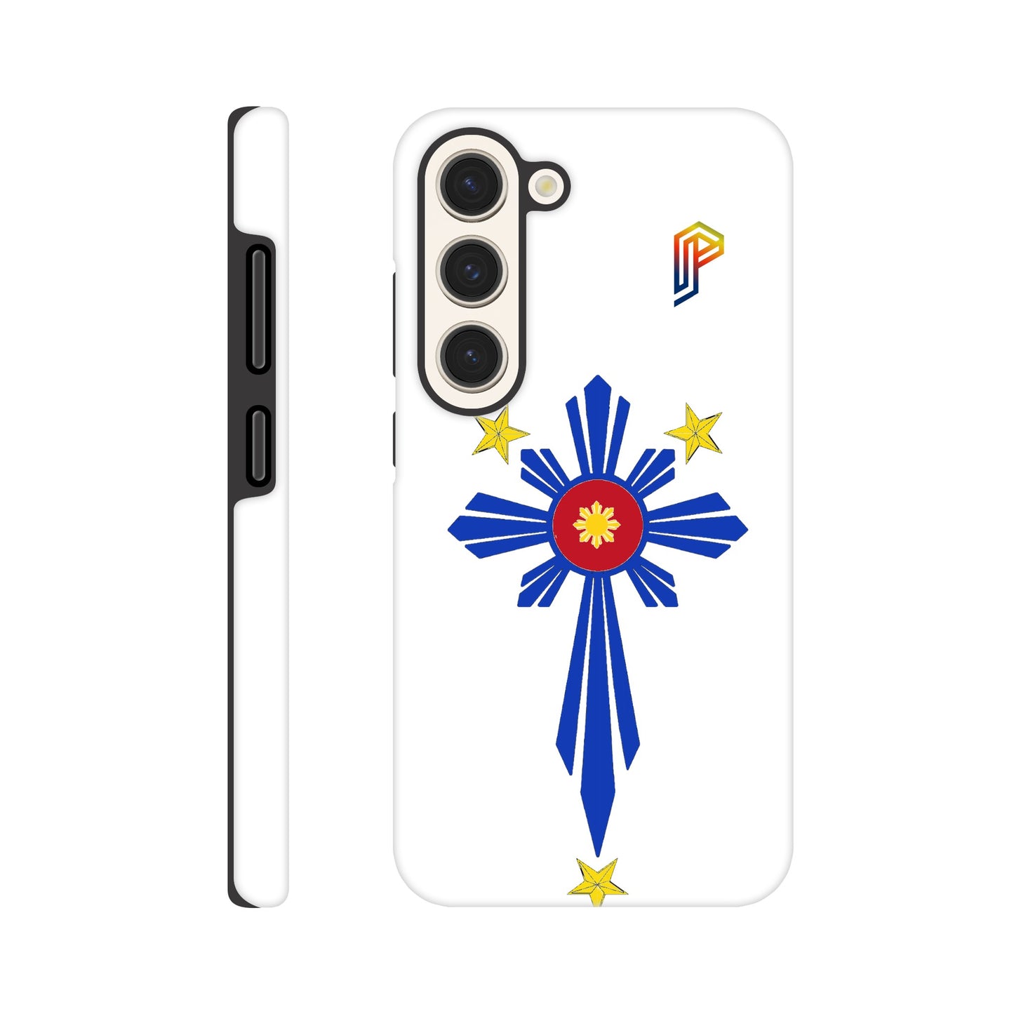 Philippine Cross on Samsung Tough Case for Samsung S20 S21 S22 S23 Series