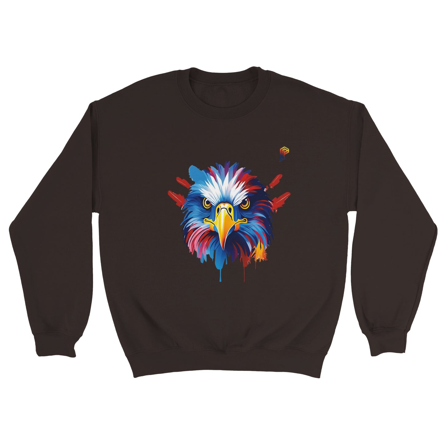 Philippine Agila Colorful on Women's Crewneck Sweatshirt