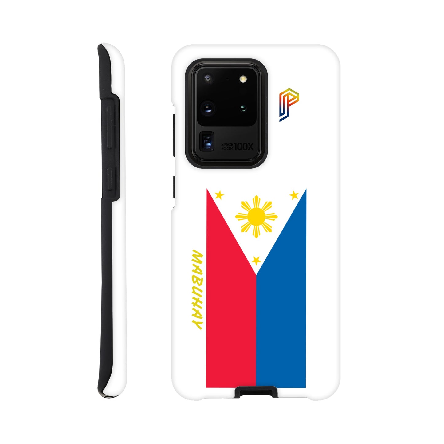 Philippine Flag Mabuhay on Samsung Tough Case for Samsung S20 S21 S22 S23 Series