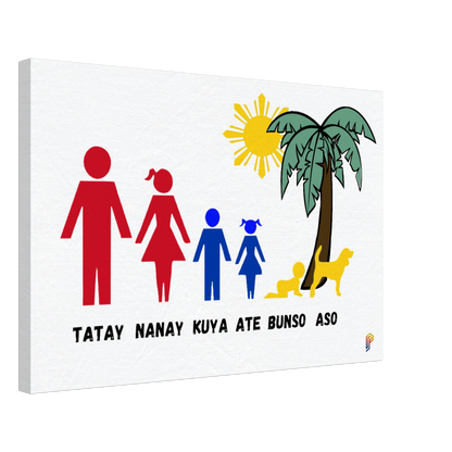 Philippine Family on Think Canvas