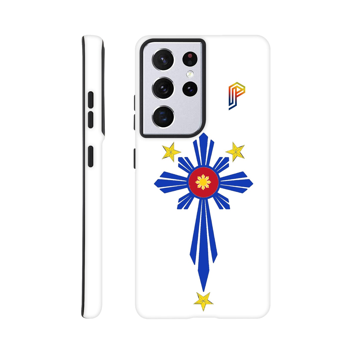 Philippine Cross on Samsung Tough Case for Samsung S20 S21 S22 S23 Series