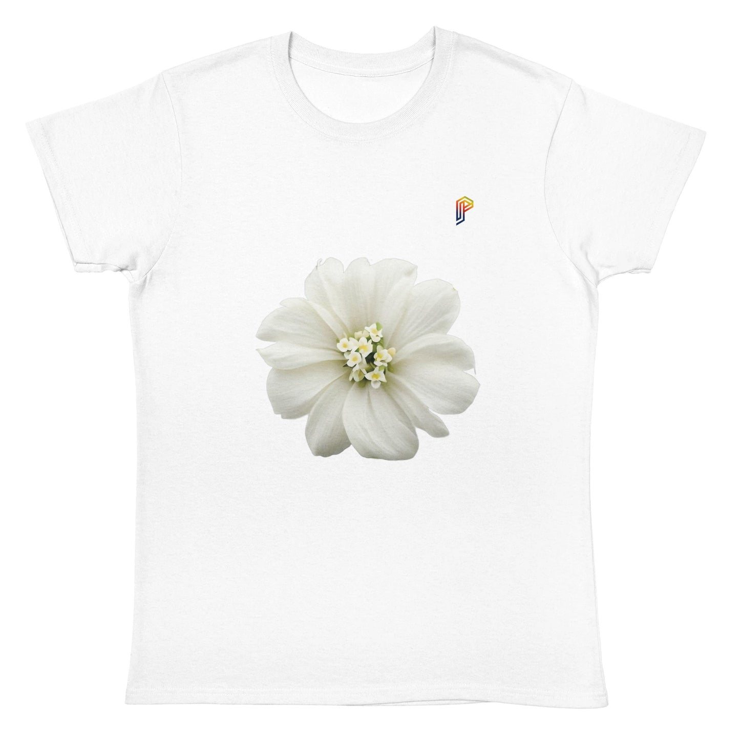 Philippine Sampaguita on Women's Performance Crewneck T-Shirt