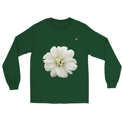 Philippine Sampaguita on Women's Long Sleeve T-Shirt