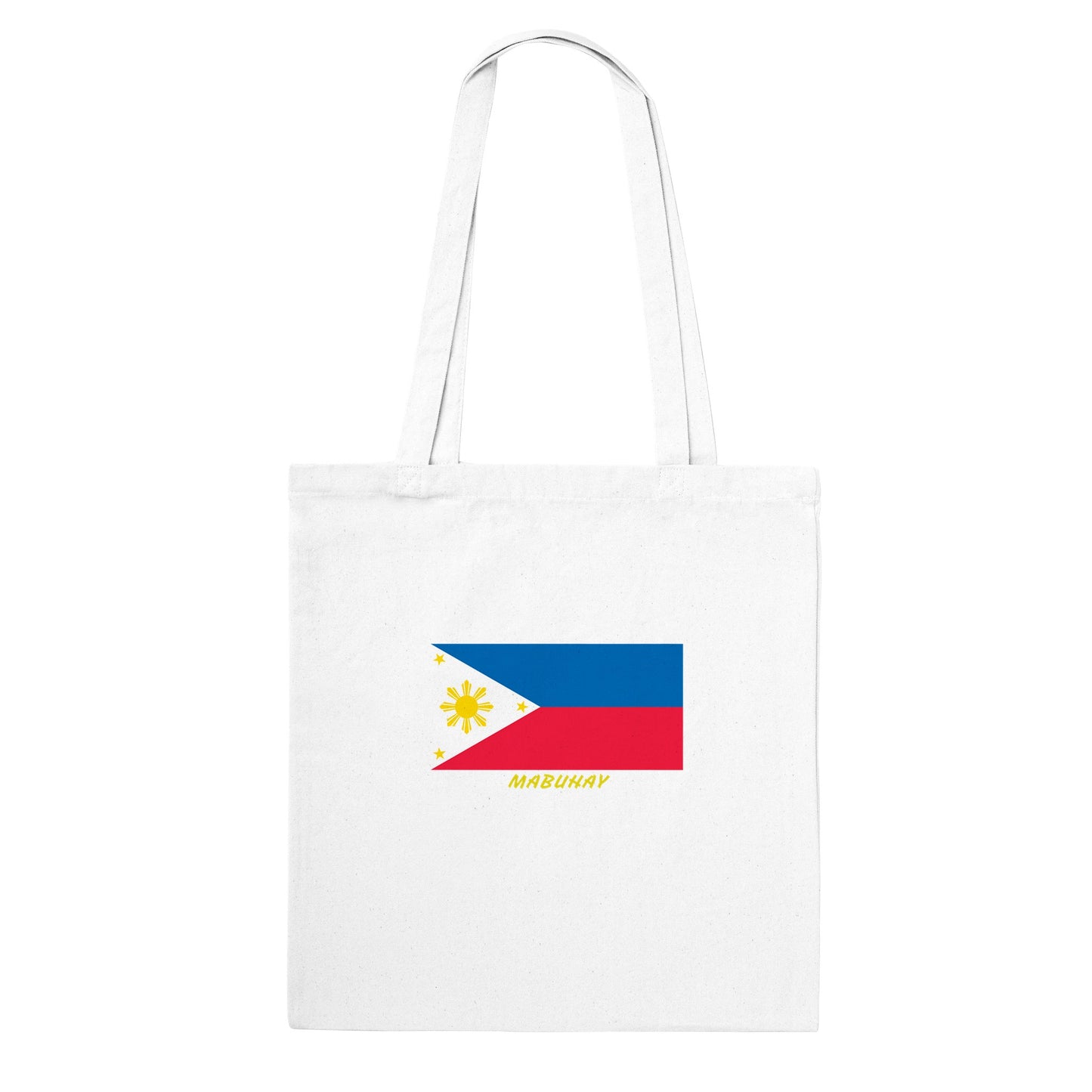 Philippine Flag Mabuhay on Classic Tote Bag