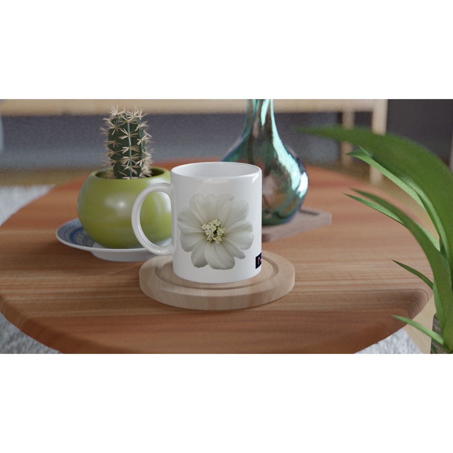 Philippine Sampaguita on White 11oz Ceramic Mug