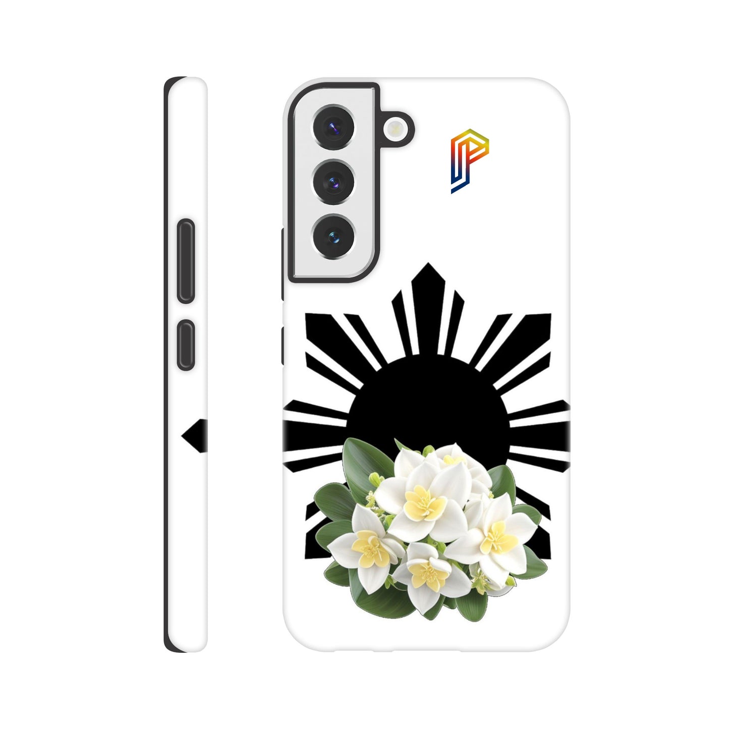 Philippine Sun and Sampaguita Tough Case for Samsung S20 S21 S22 S23 Series