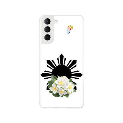 Philippine Sun and Sampaguita Flexi Case for Samsung S20 S21 S22 S23 Series