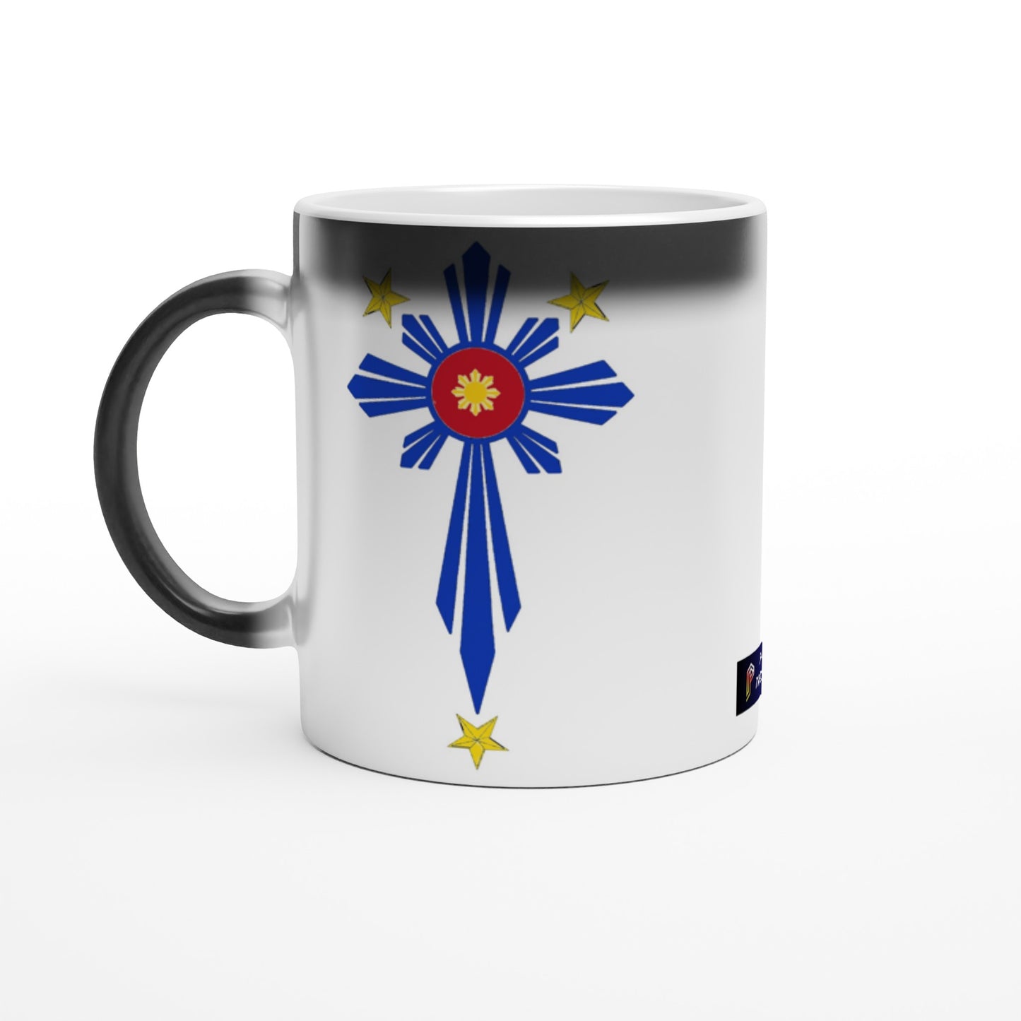 Philippine Cross on 11oz Ceramic Magic Mug