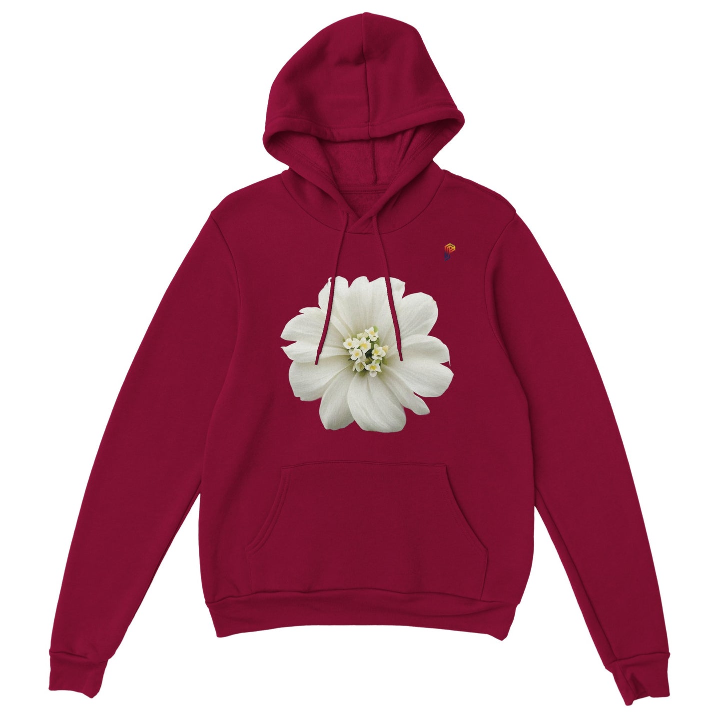 Philippine Sampaguita on Women's Pullover Hoodie