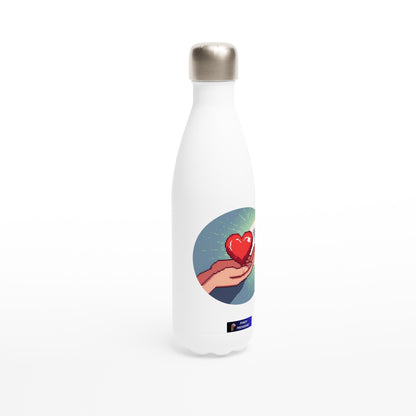 Mahal ko on White 17oz Stainless Steel Water Bottle