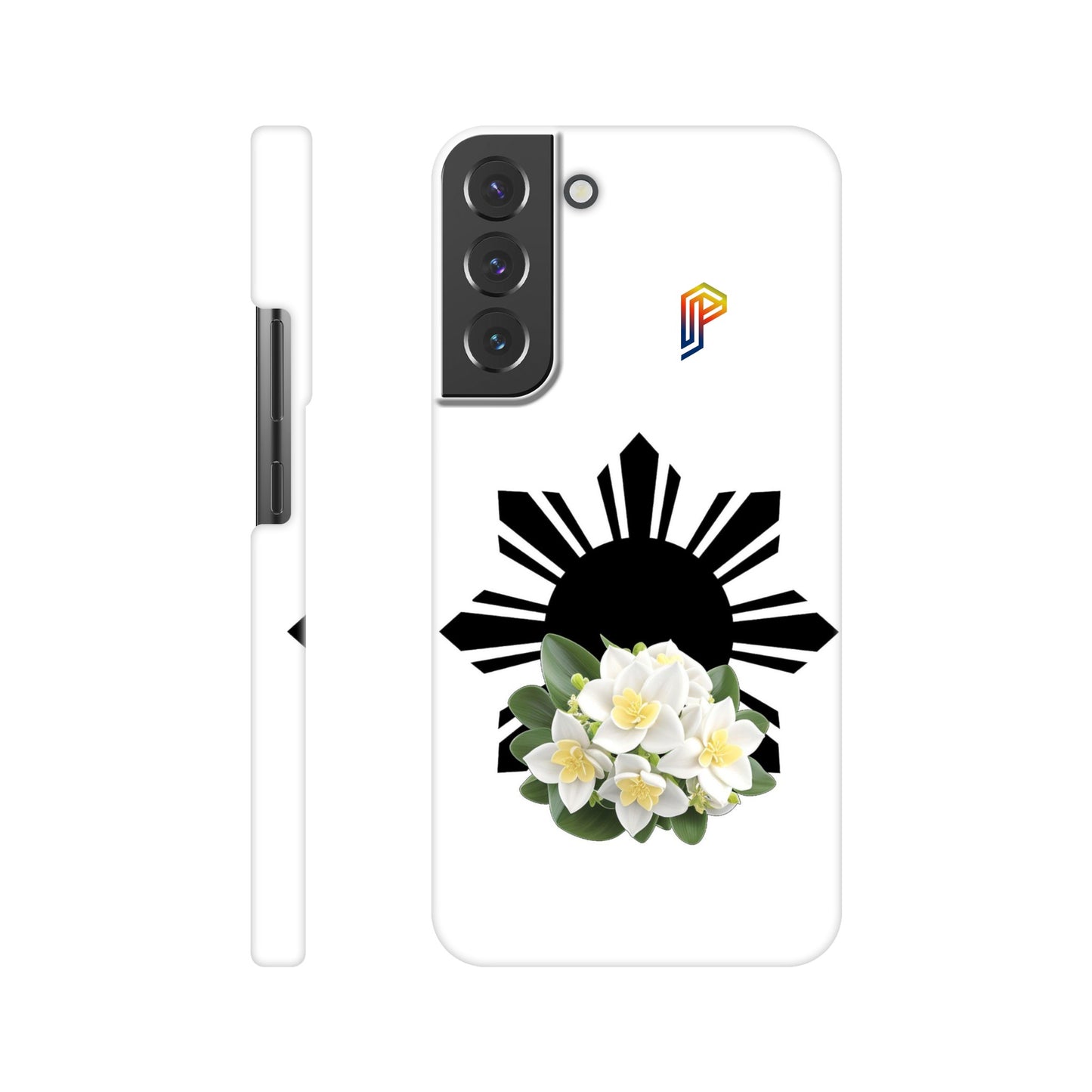 Philippine Sun and Sampaguita Slim Case for Samsung S20 S21 S22 S23 Series